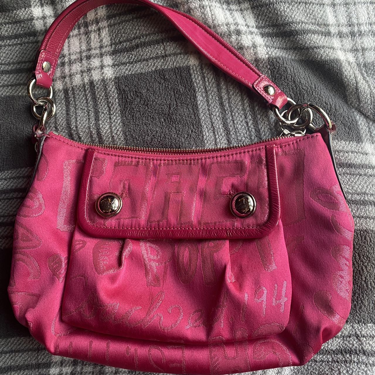 Sale Coach Pink Poppy Hobo purse