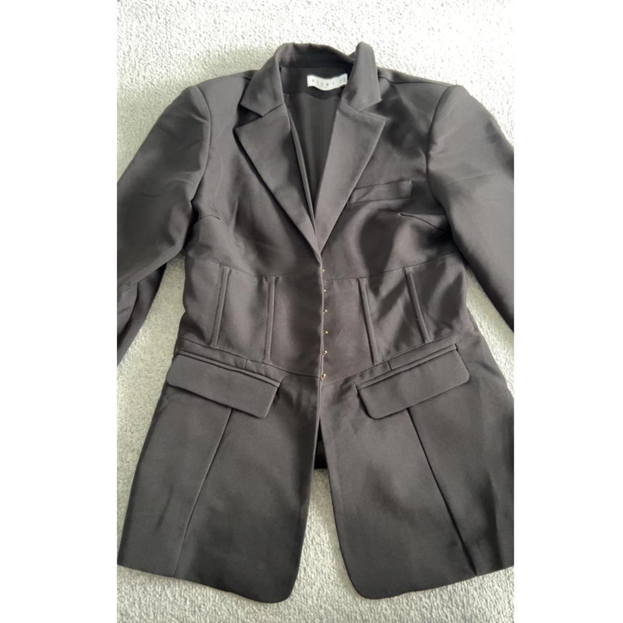 Club L London Unbeaten Corset Blazer In Black Size Depop 9401