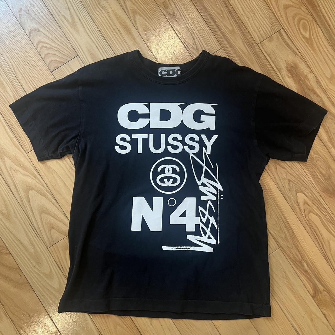 【本物保証 /関税・送料無料】Stussy CDG T-SHRIT STUSSY(ステューシー) CDG Tシャツ XXL - メルカリ