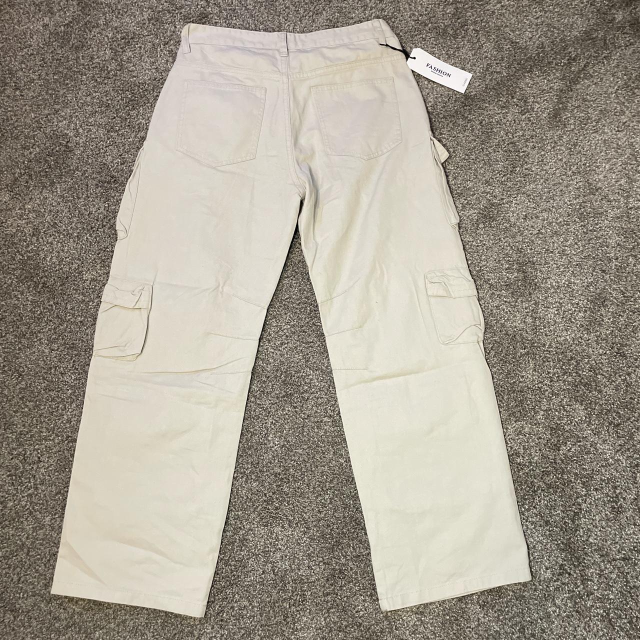 Men's Cream Jeans | Depop