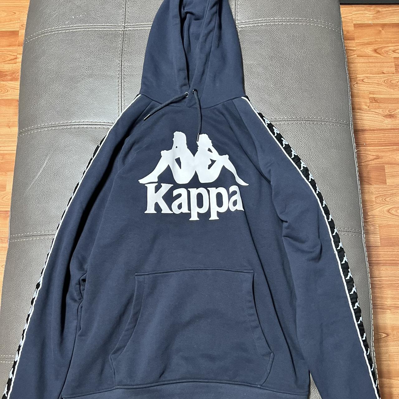 Navy blue sale kappa hoodie