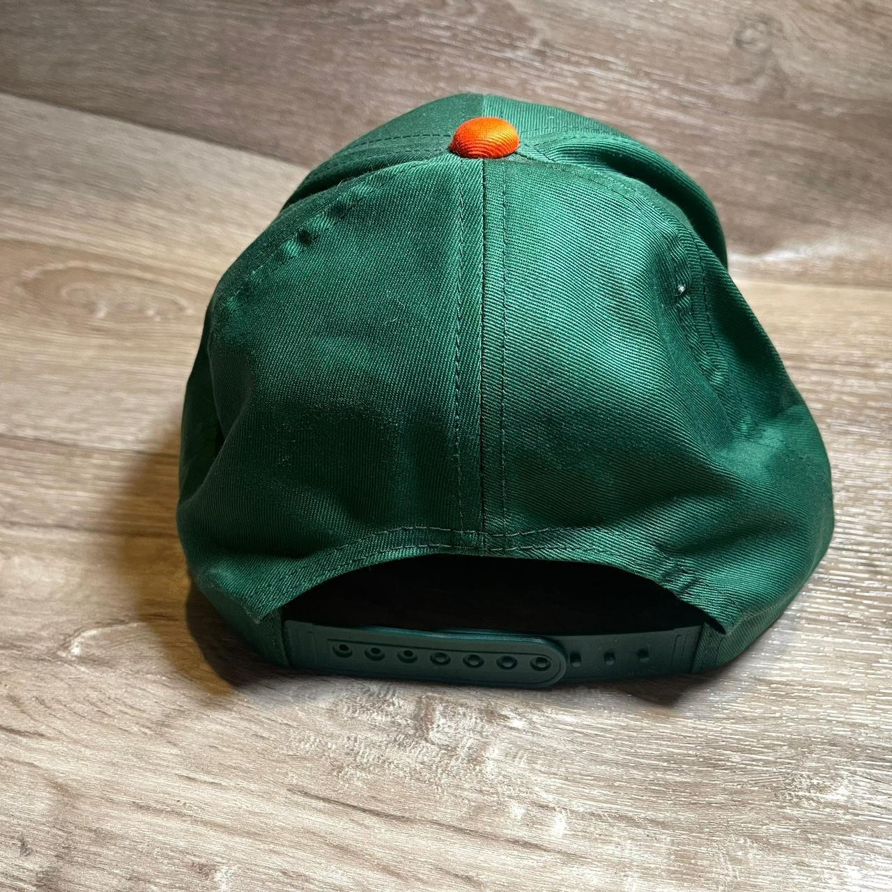 Men's Green and Orange Hat | Depop