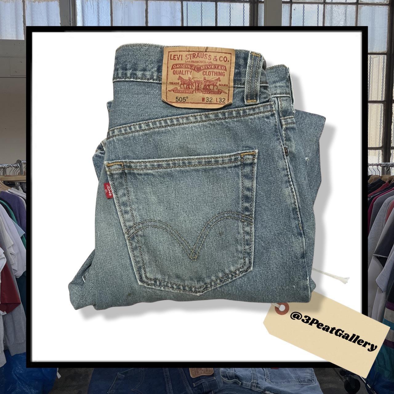 Vintage Levis Denim Jeans Nice Wash Good Depop