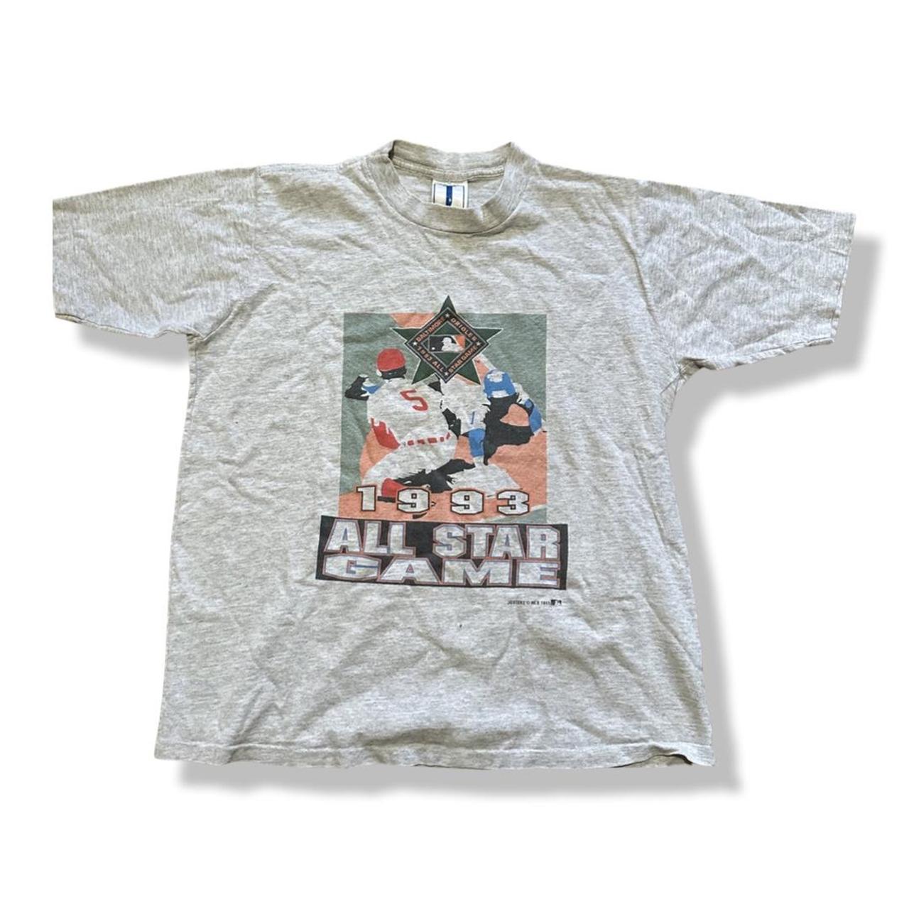 Vintage MLB All Star game shirt Classic front - Depop