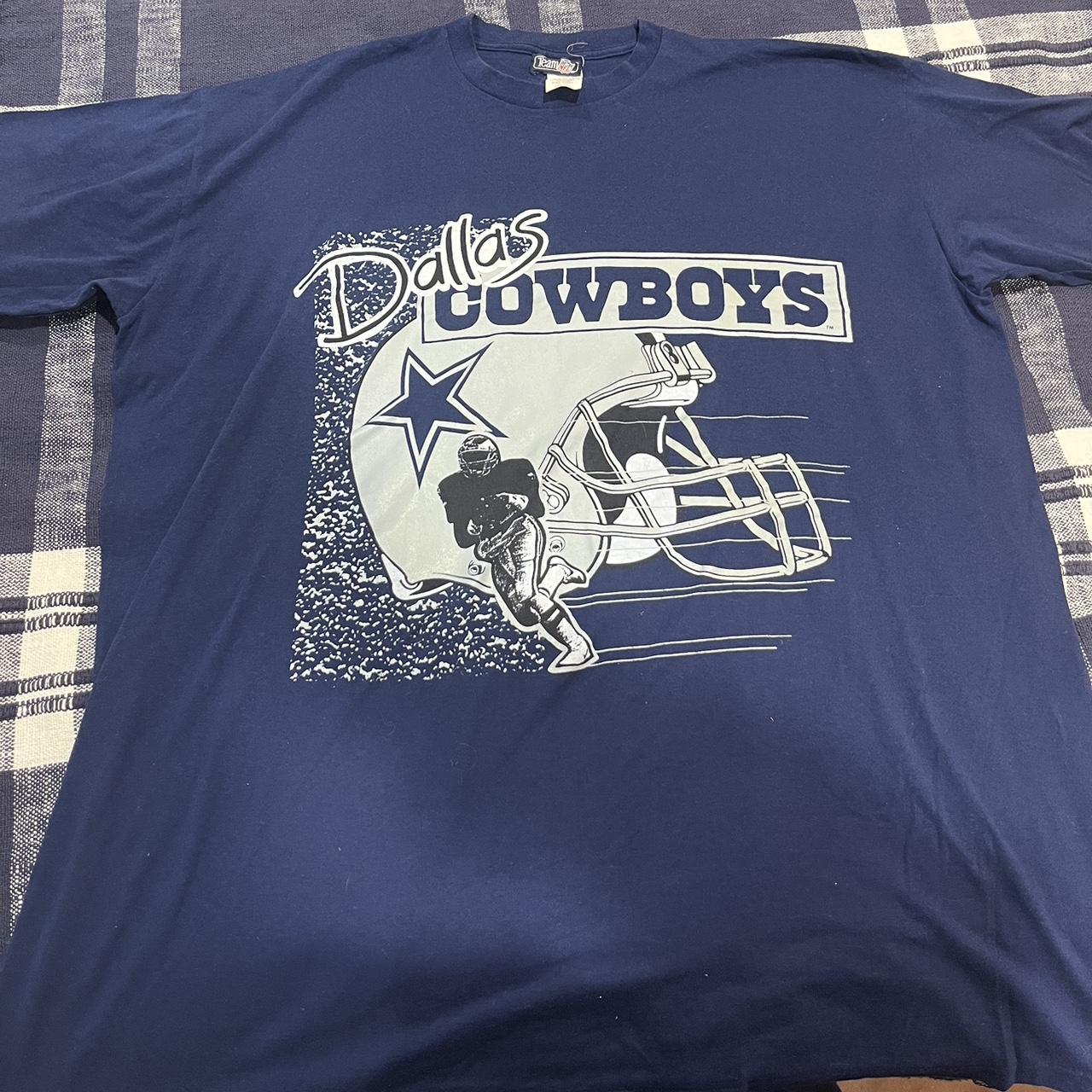 Vintage NFL gray Dallas Cowboys tshirt Size: 2XL / - Depop