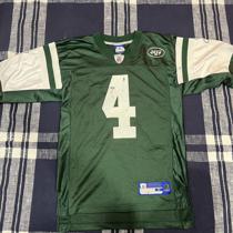 Brett Favre Shirt Men XXL Black New York Jets Reebok - Depop