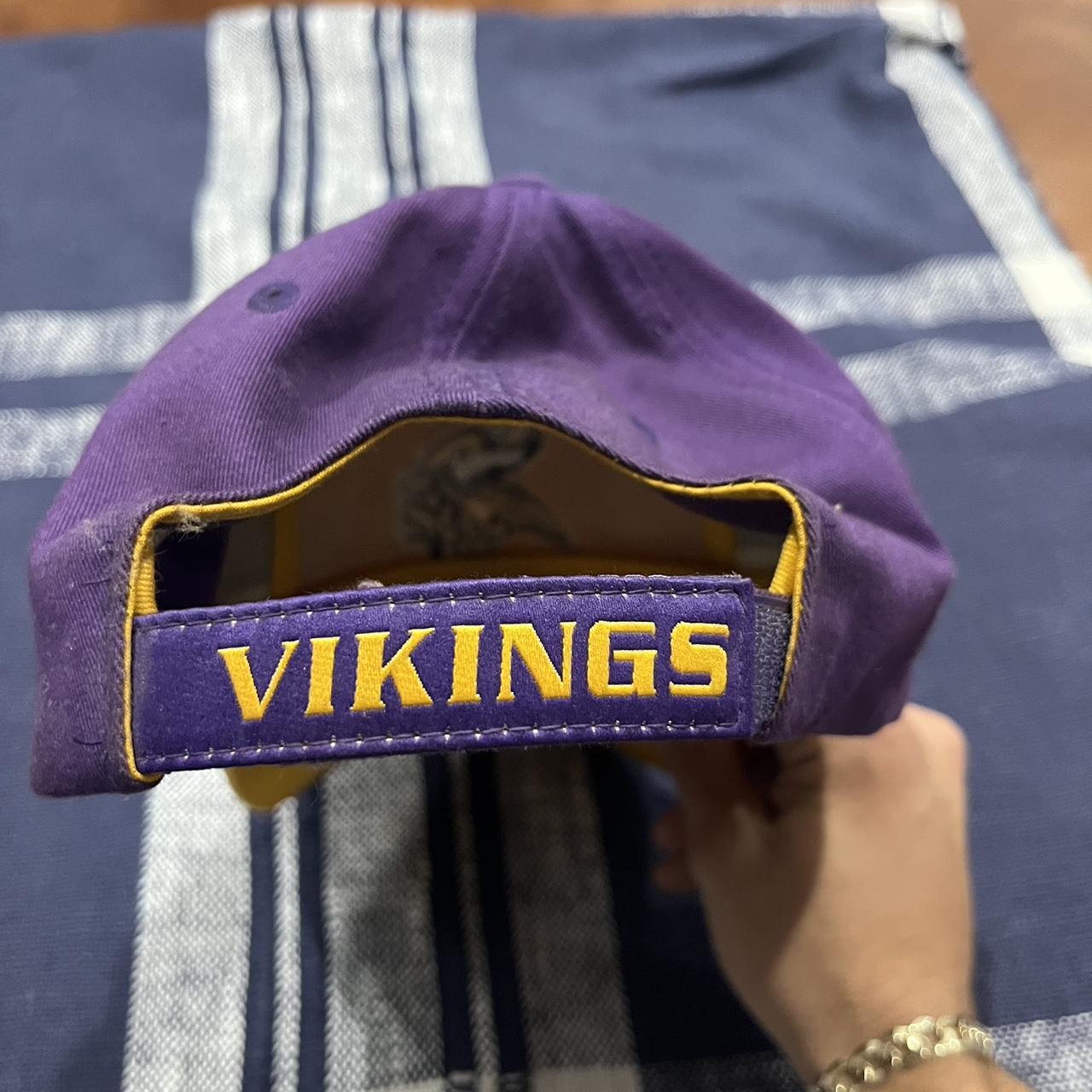 VINTAGE NEW MINNESOTA VIKINGS SNAPBACK NEW WITH - Depop