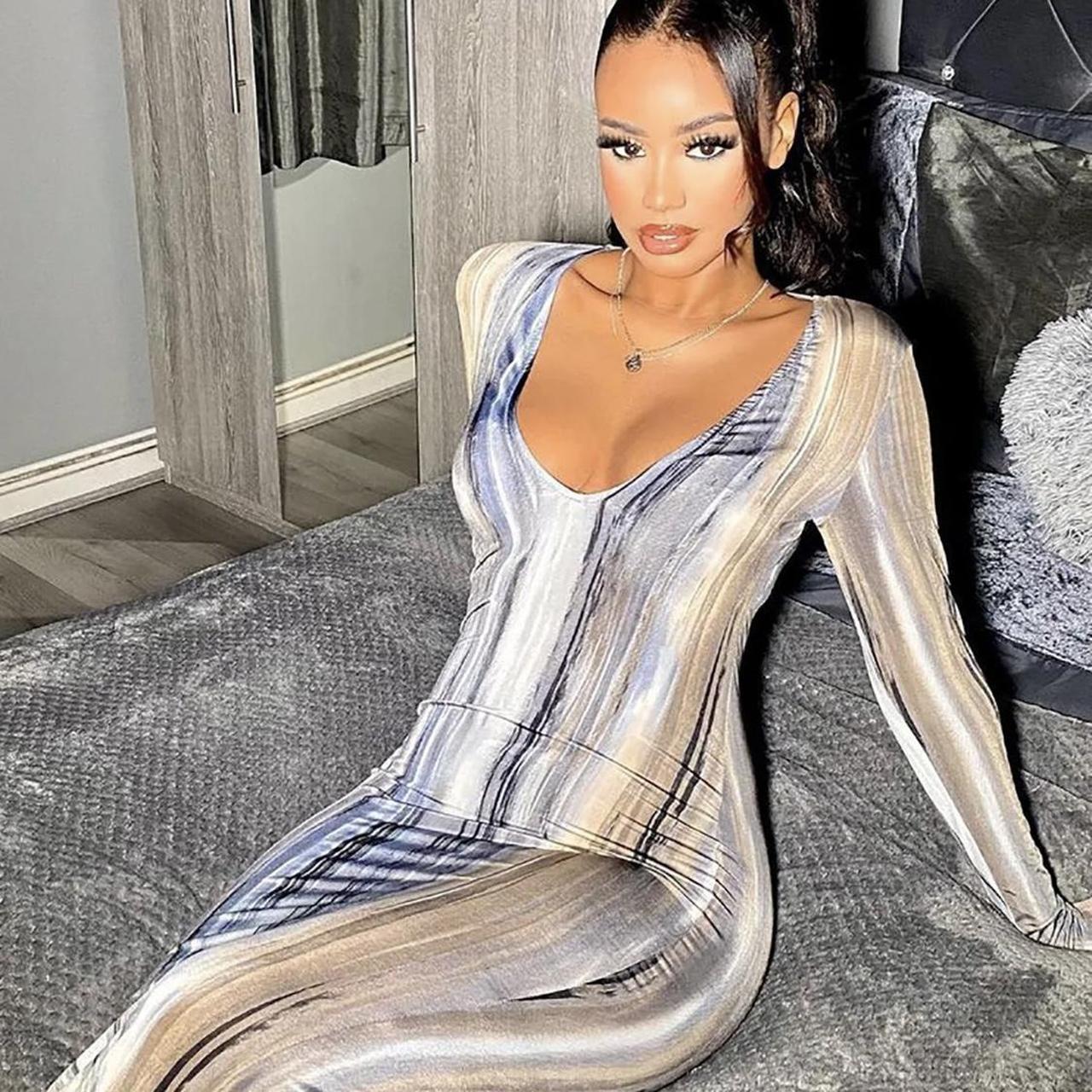 Portrait of our love maxi long sleeve dress Size S... - Depop