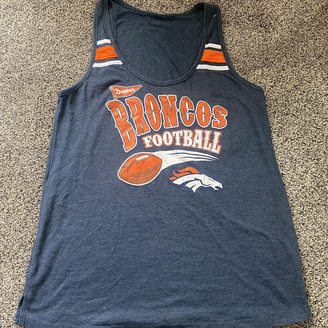 Denver Broncos Mens Tank Tops, Mens Tank Top Shirts, Broncos Sleeveless  Tees