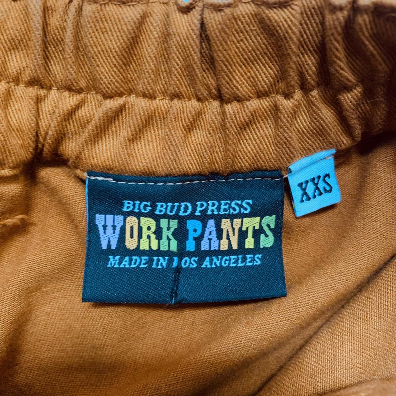 Work Pants - Tan – BIG BUD PRESS