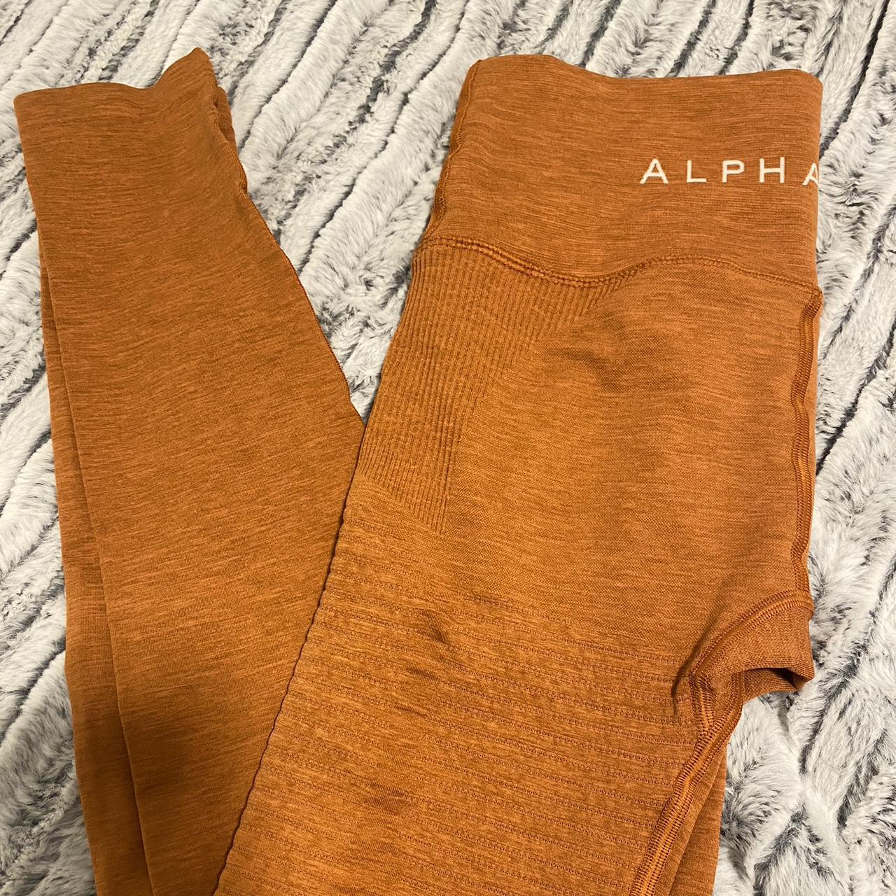 Alphalete leggings Size medium Good condition! - Depop