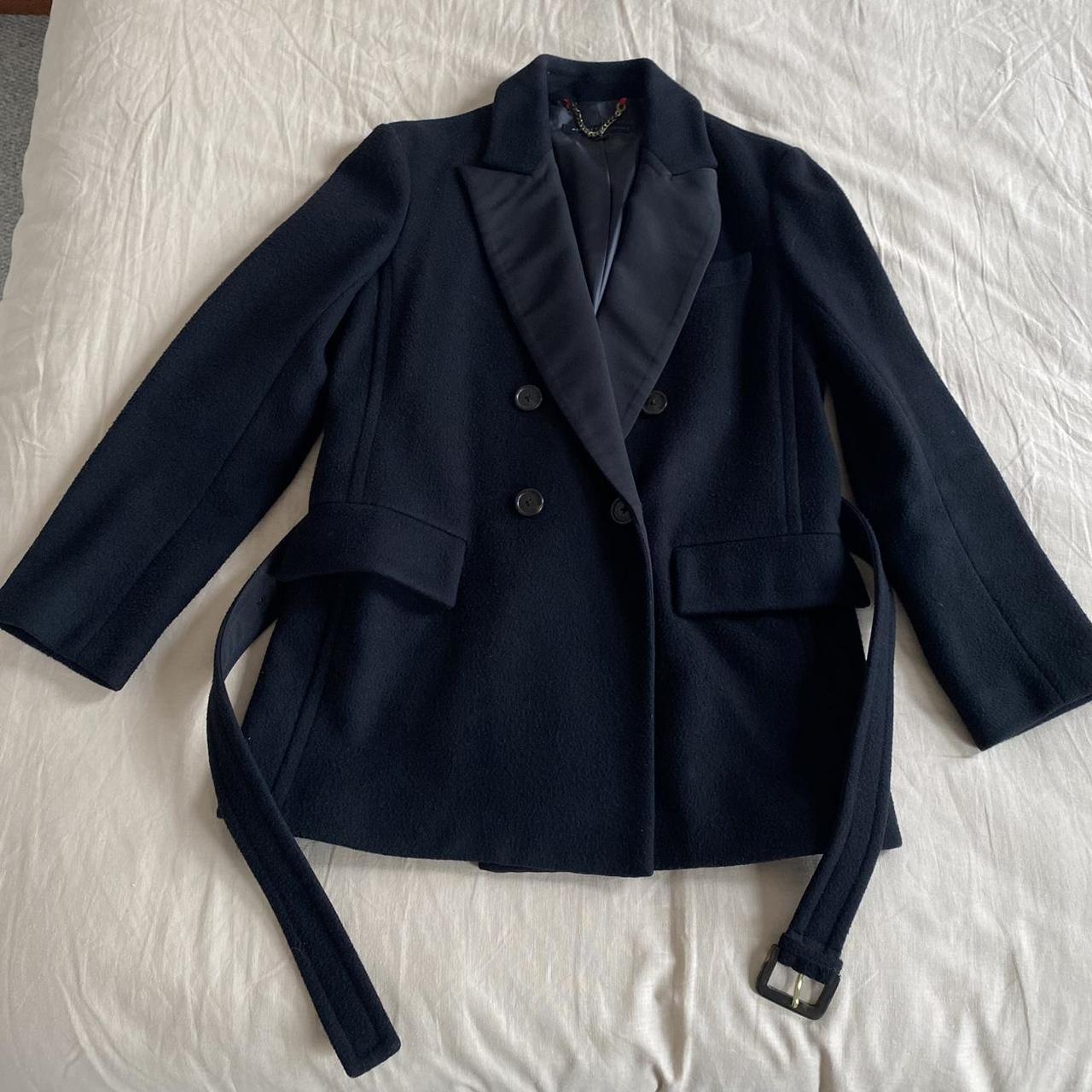 Black store marc jacobs coat