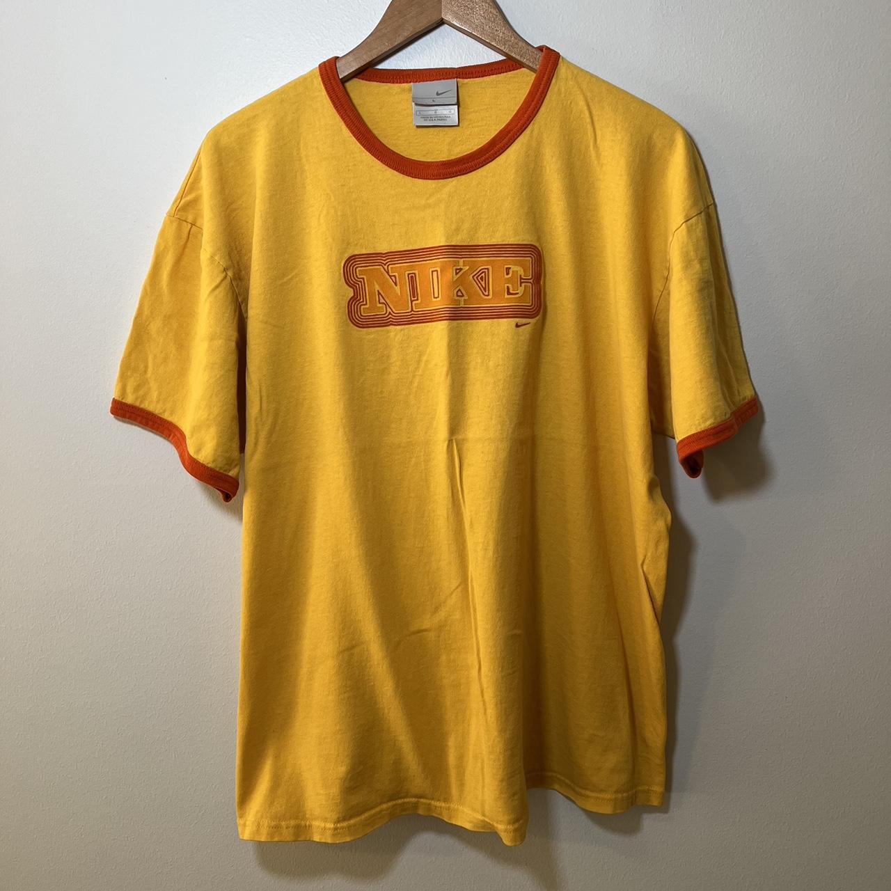 Y2K Nike ringer t-shirt #depop #teamdepop... - Depop