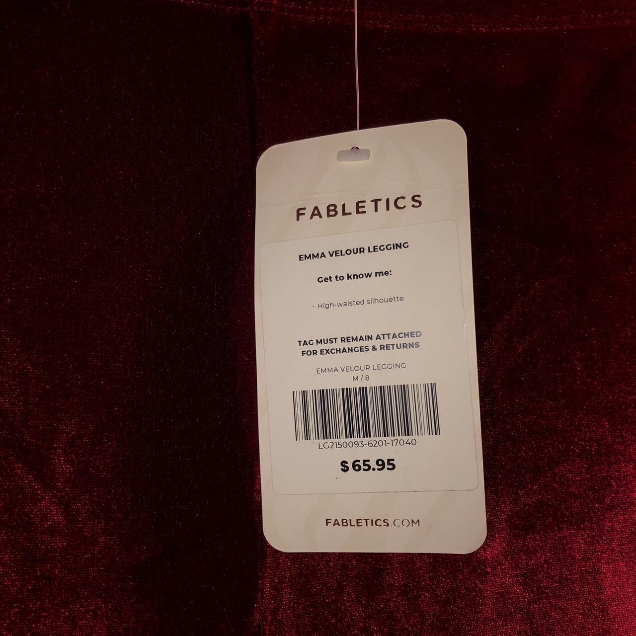 Fabletics Emma Velour fabric leggings, perfect for - Depop