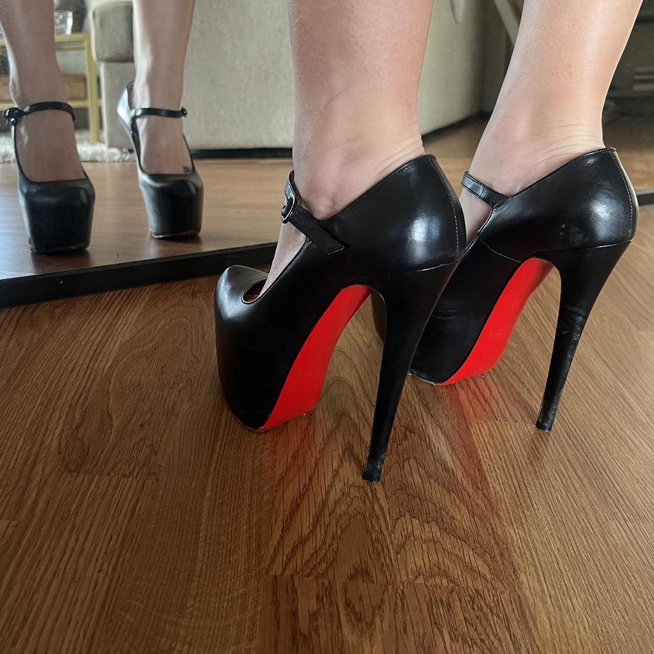 Christian Louboutin black platform Maryjane Lady Daf. Depop