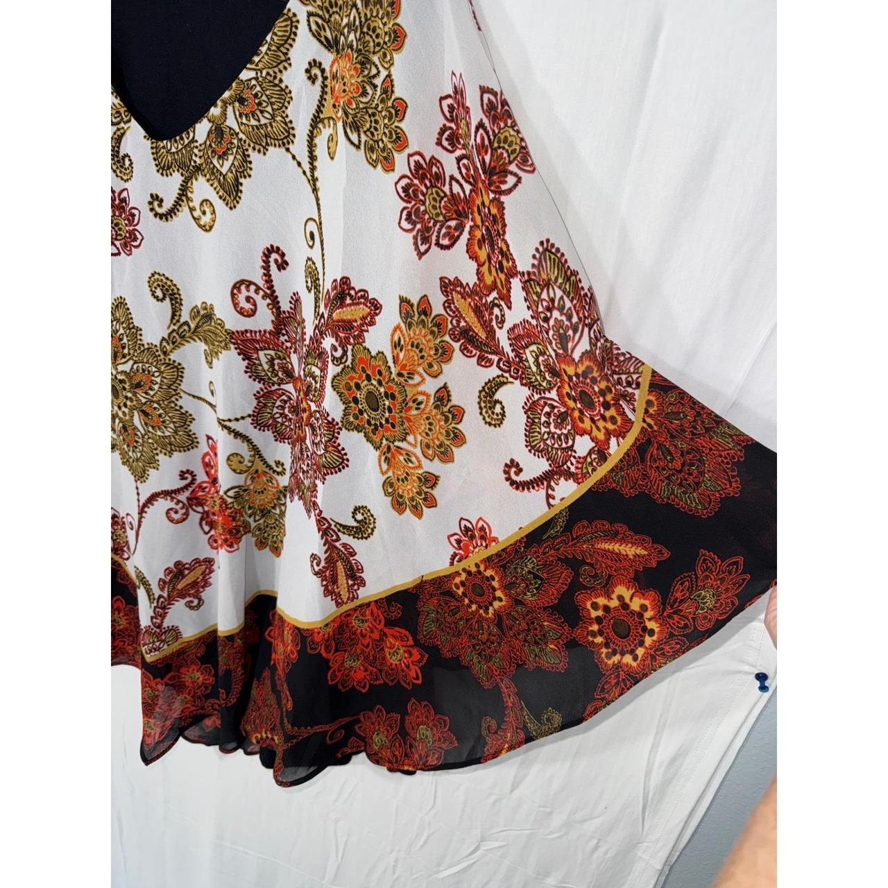 Ruby Rd. Women's Blouse - Multi/Black - XXL – Rub… - image 3