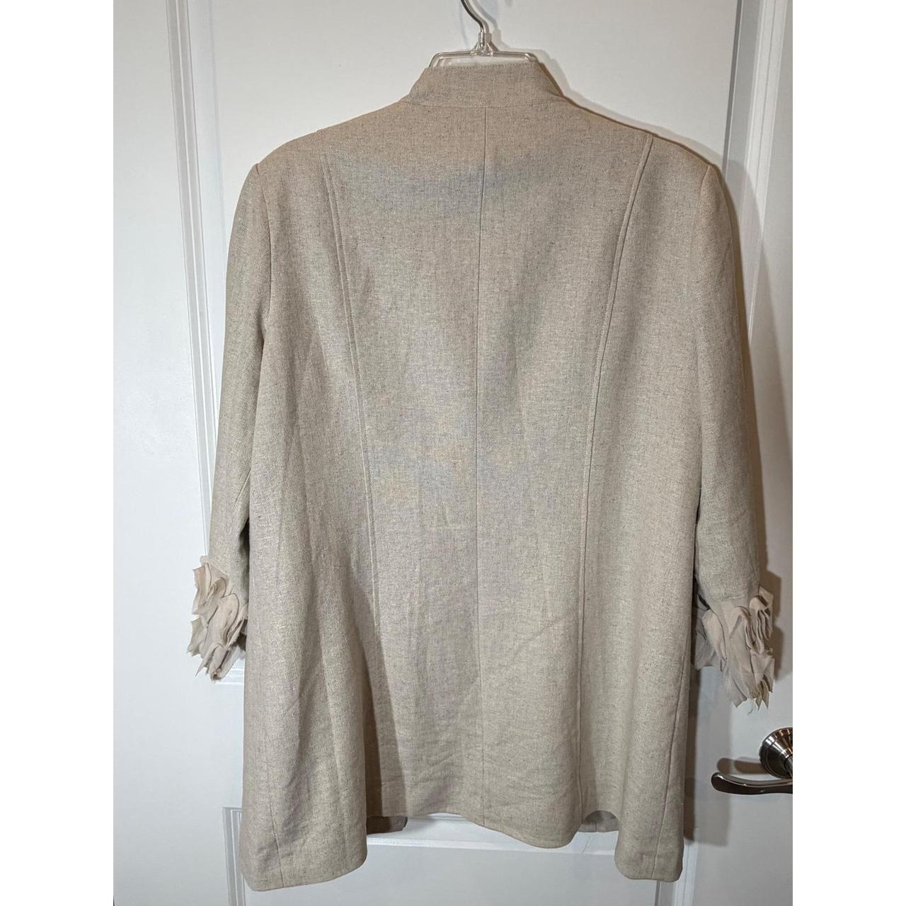 Multiples Women's Lightweight Jacket - Tan/Cream … - image 6