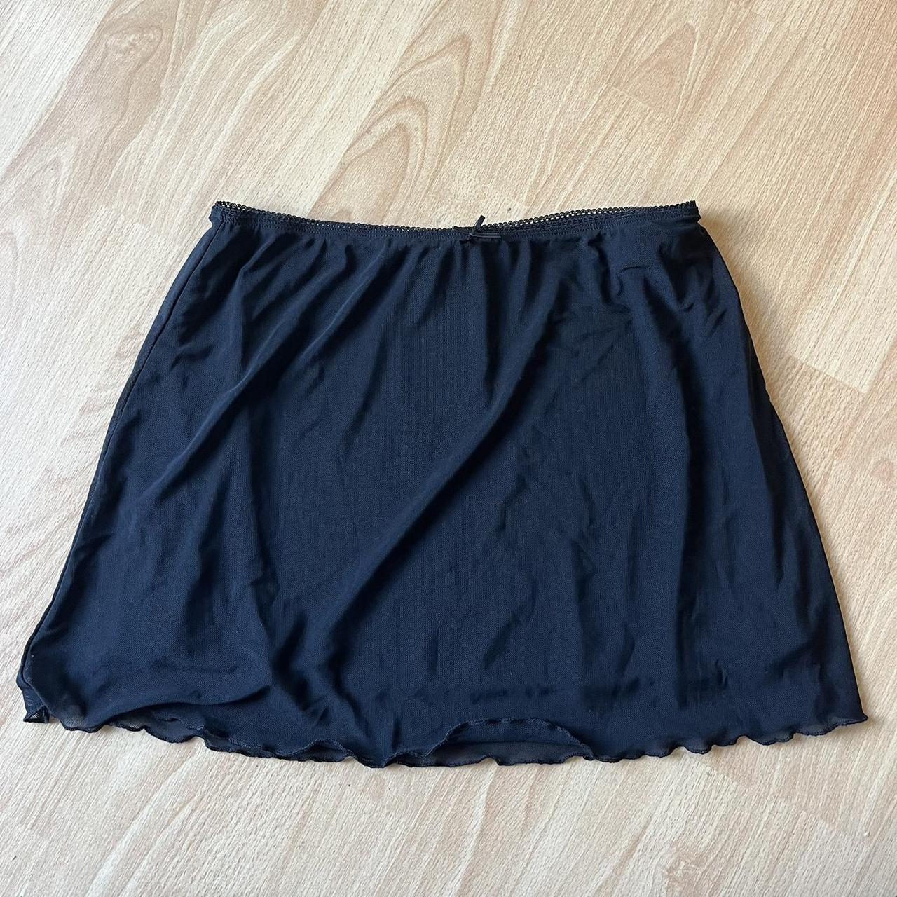 brandy melville ciara skirt cute lil black skirt... Depop
