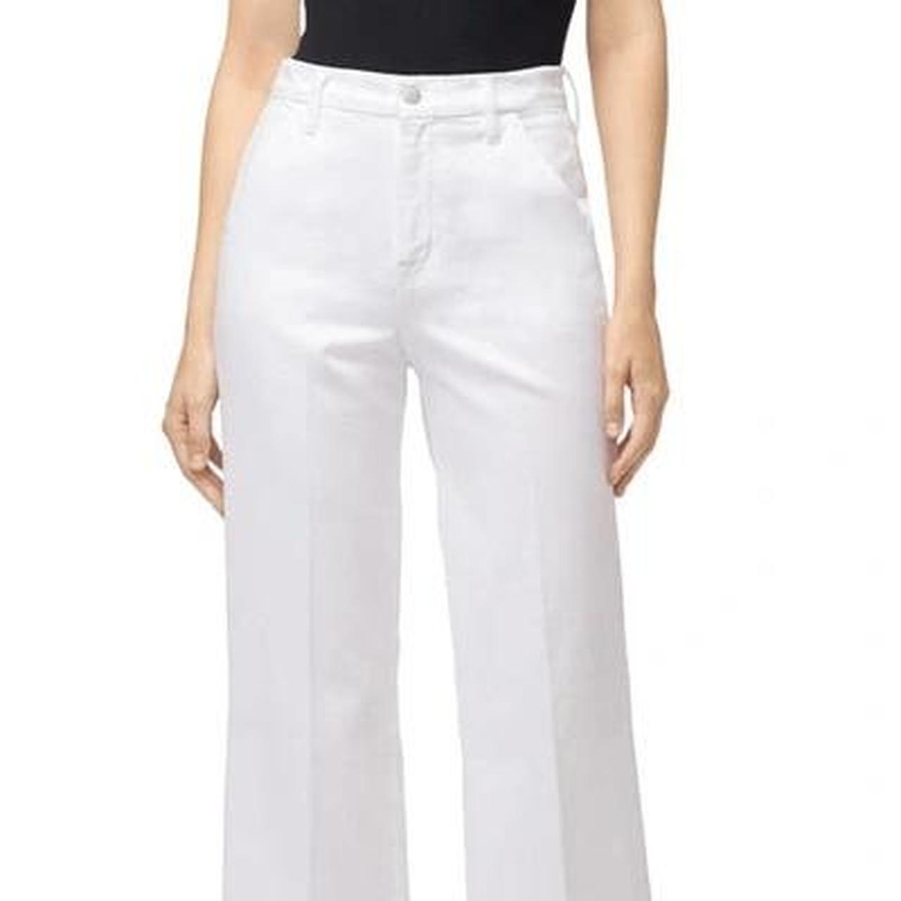 J Brand Women's Wide leg Jeans White 23
