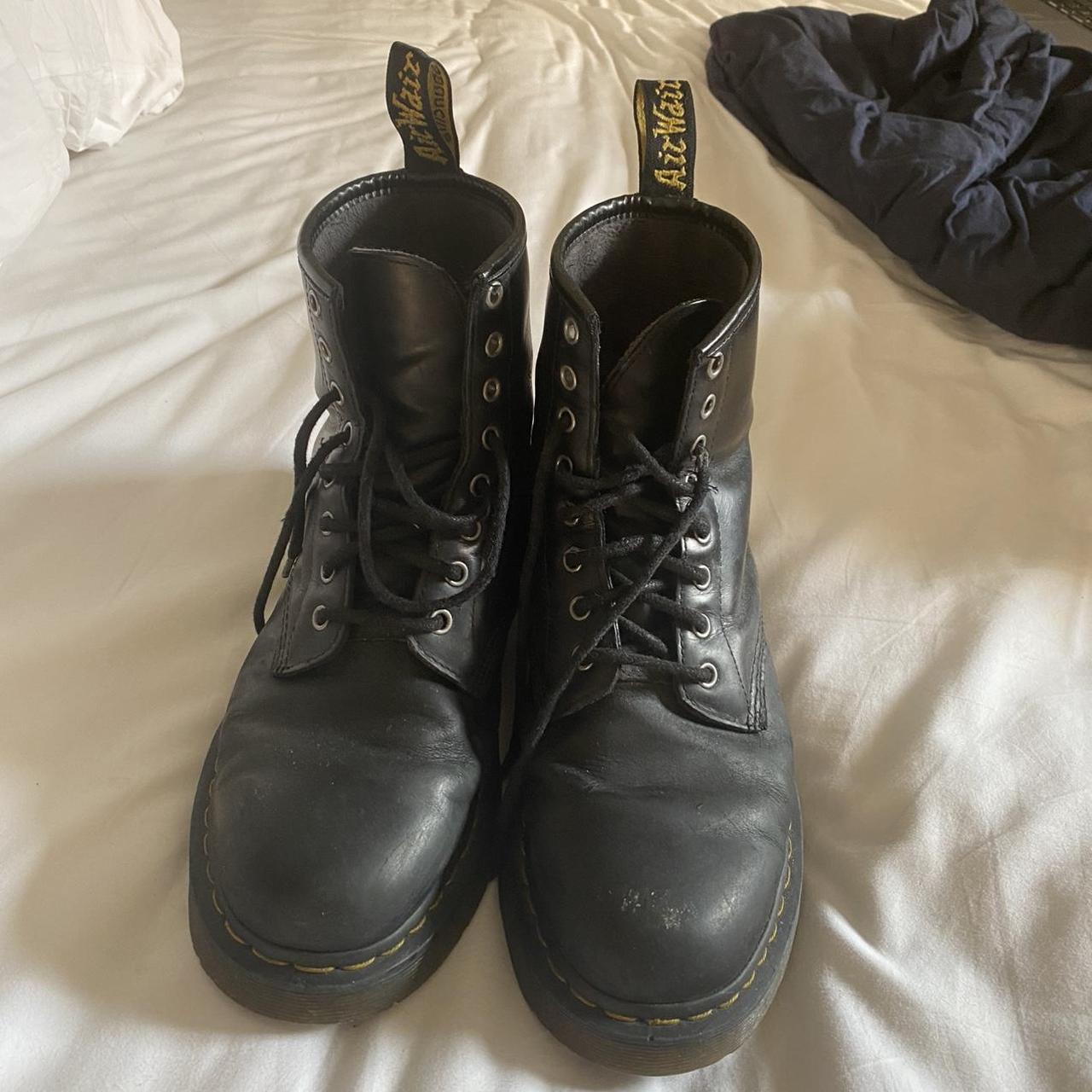 Dr. Martens Air Wair Boots Size: UK 9 but fits me... - Depop