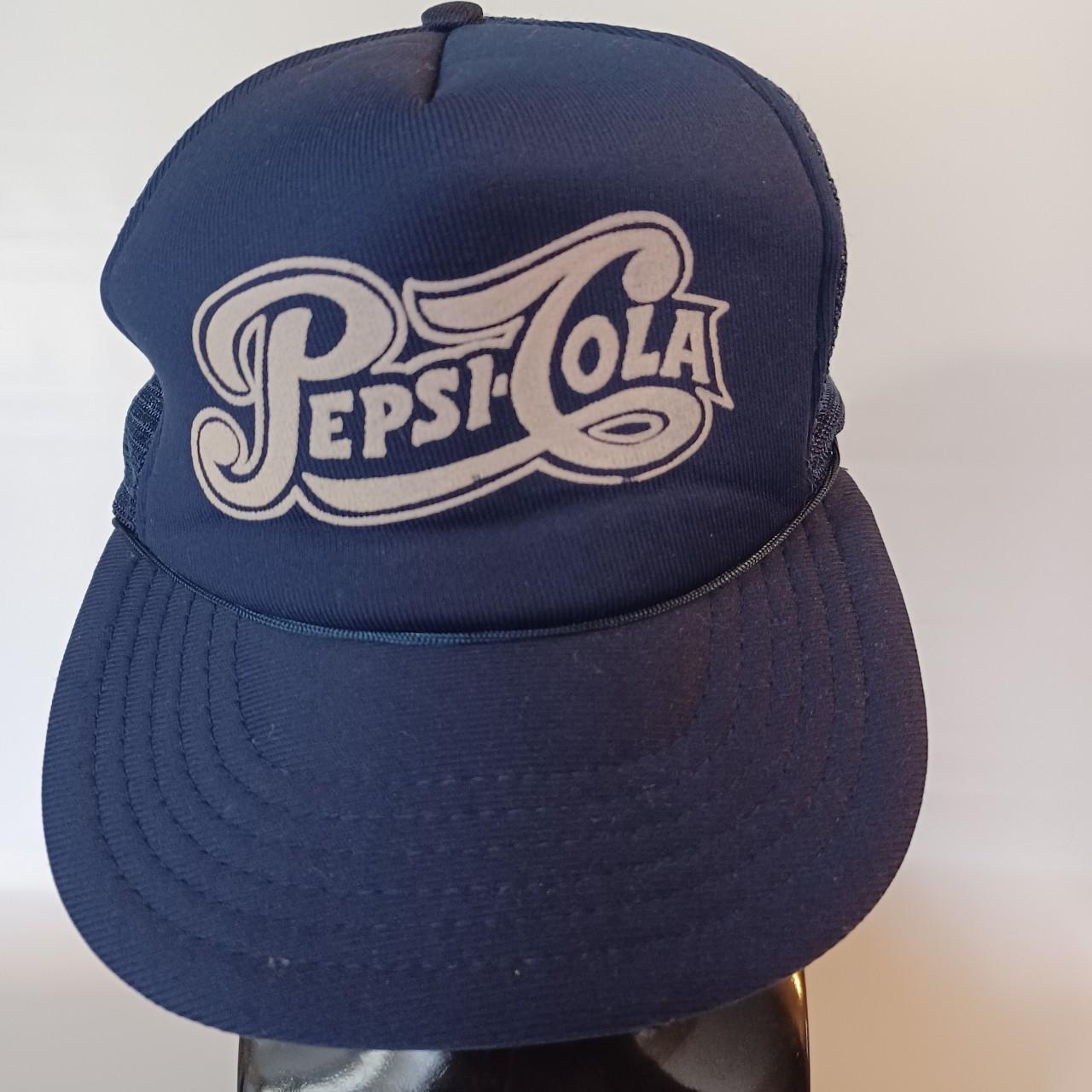 Pepsi Cola Truckers Snapback Mesh Hat. Vintage 90s... - Depop