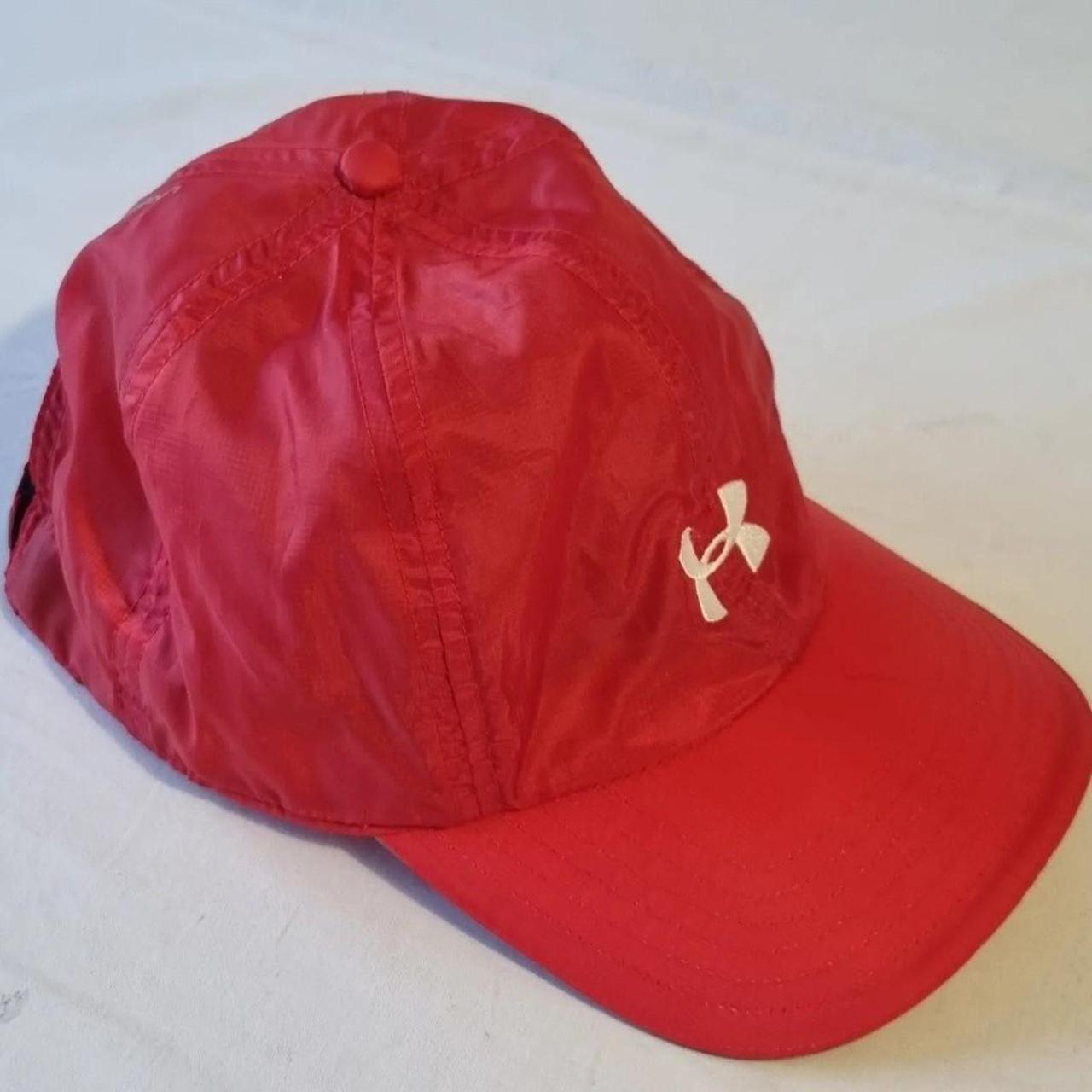 Under Armour Men's Red Hat Depop