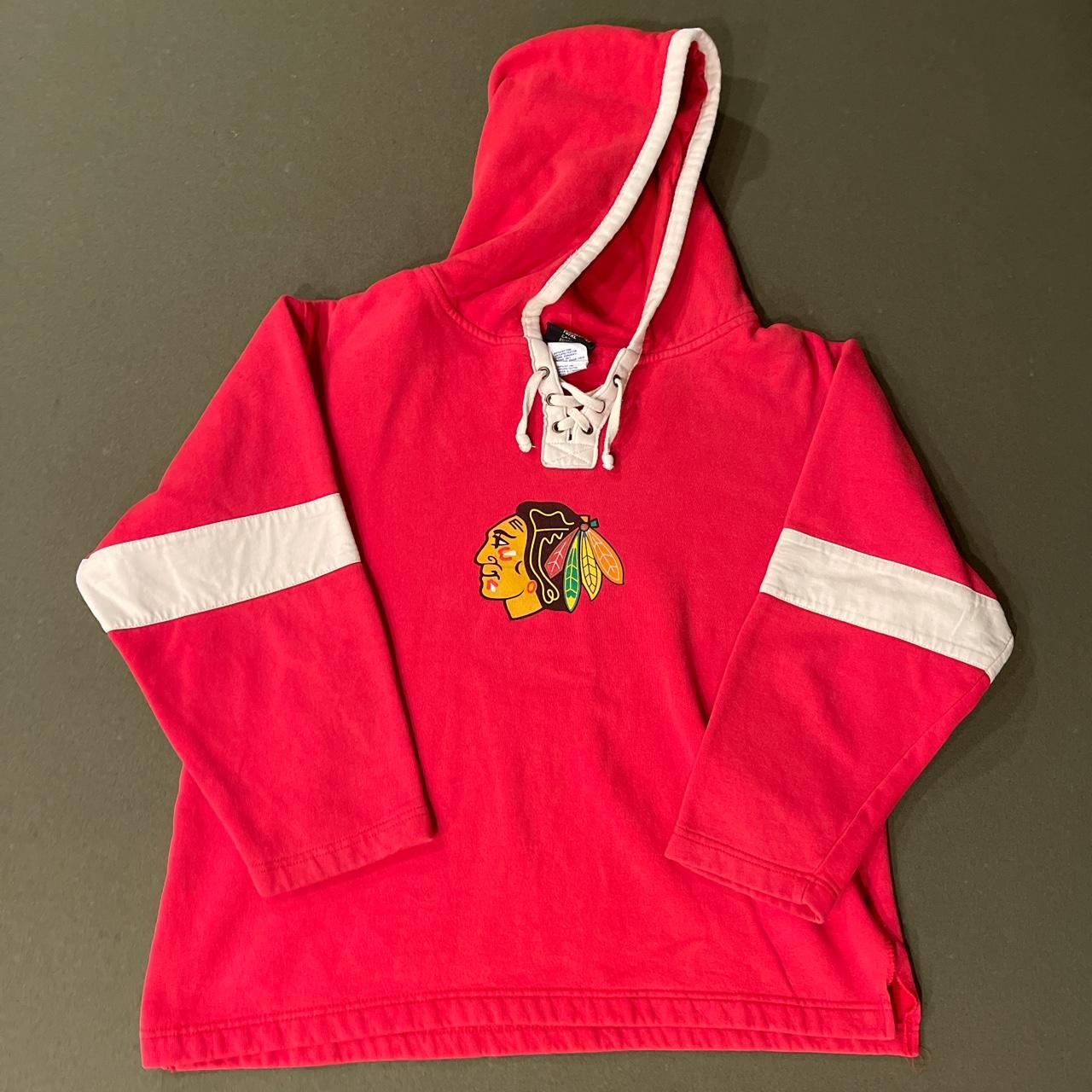 Old time hockey blackhawks clearance hoodie