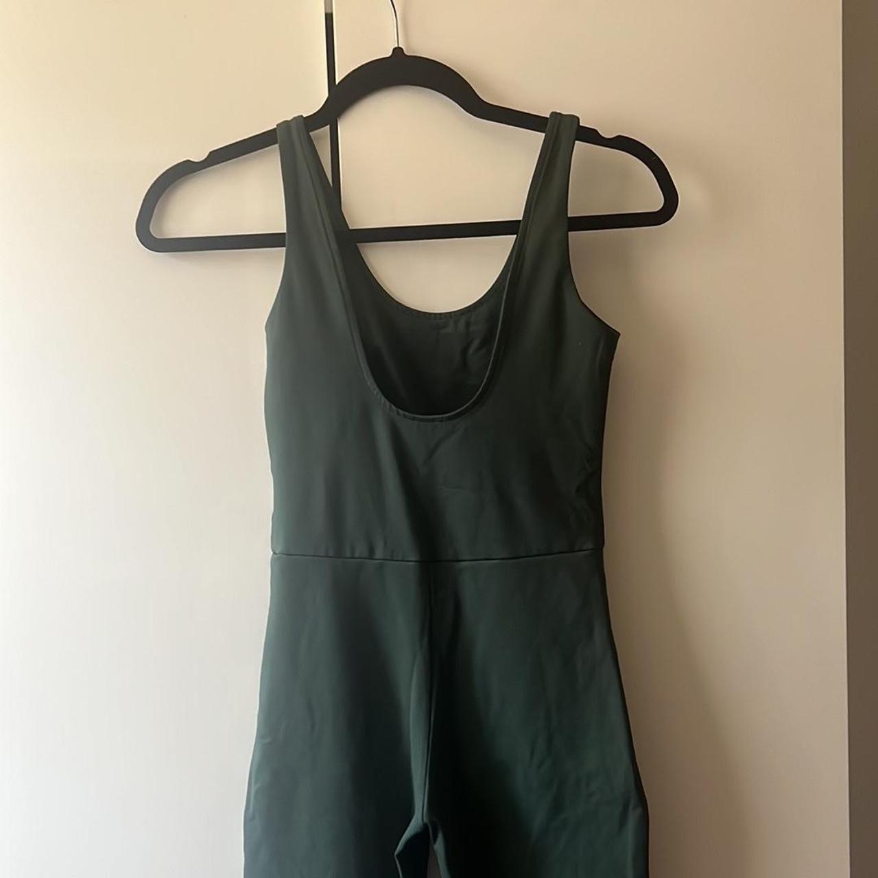 Moss Scoop Unitard — Girlfriend Collective