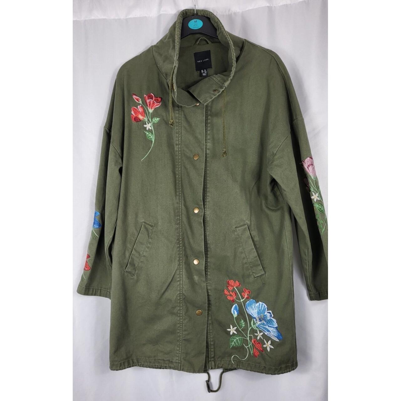 New Look Women's Khaki Jacket Depop