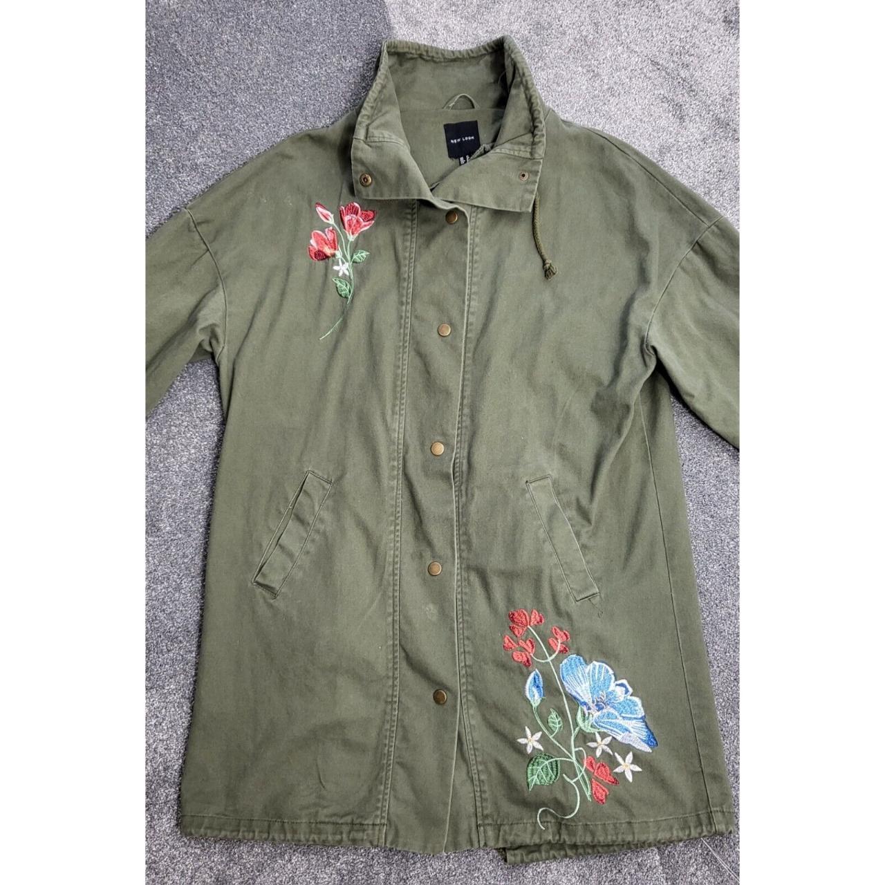 New Look Women's Khaki Jacket Depop