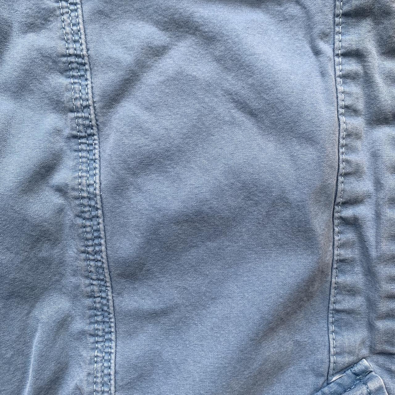 Really cool blue cargos from urban outfitters. Size... - Depop