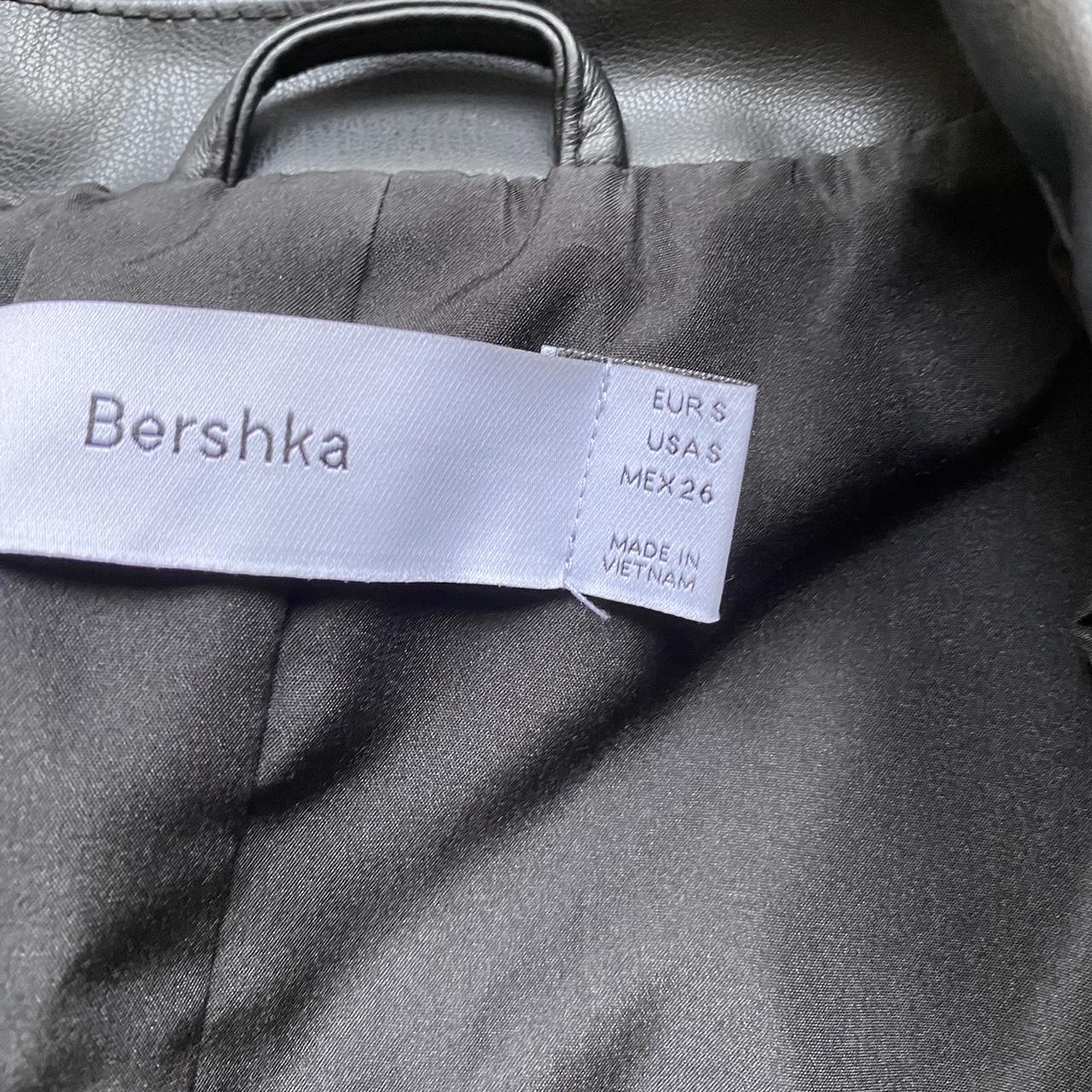 Really cool Bershka leather blazer. Bought for £35... - Depop