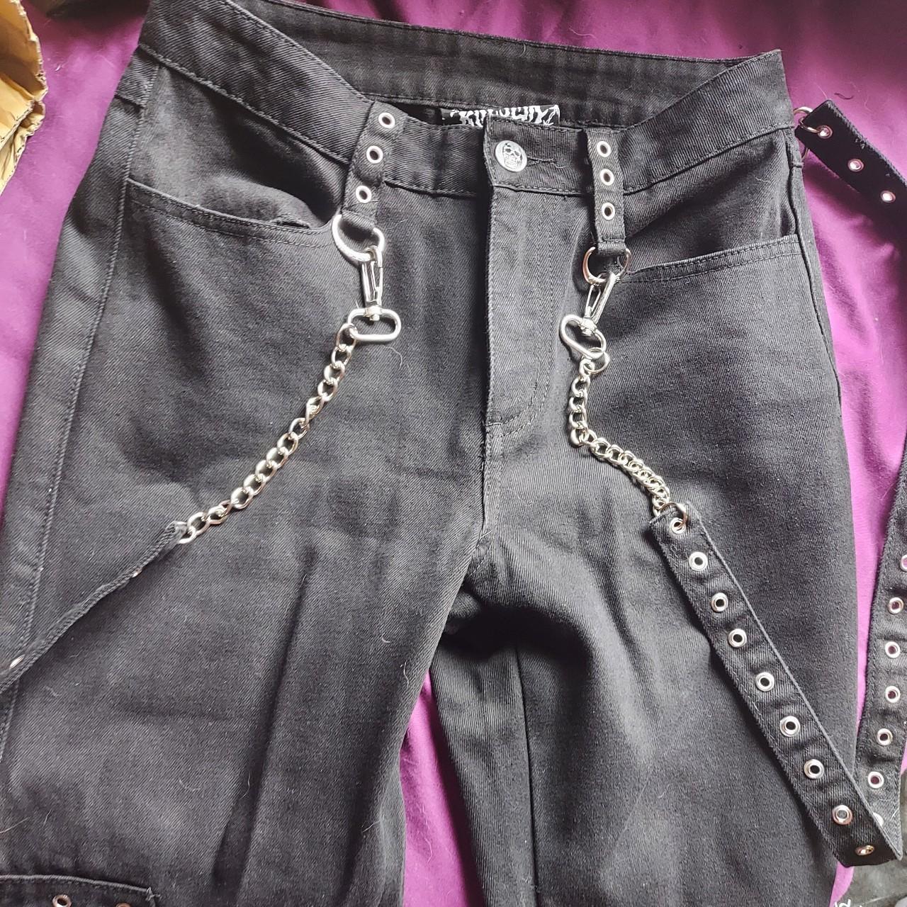 Killstar Women's Black Jeans | Depop