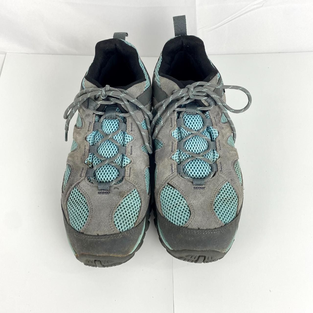 Merrell Women's Loafers - Grey/Blue - US 11 – Merrell Trail Shoes Women's 11 Yakota 2 …