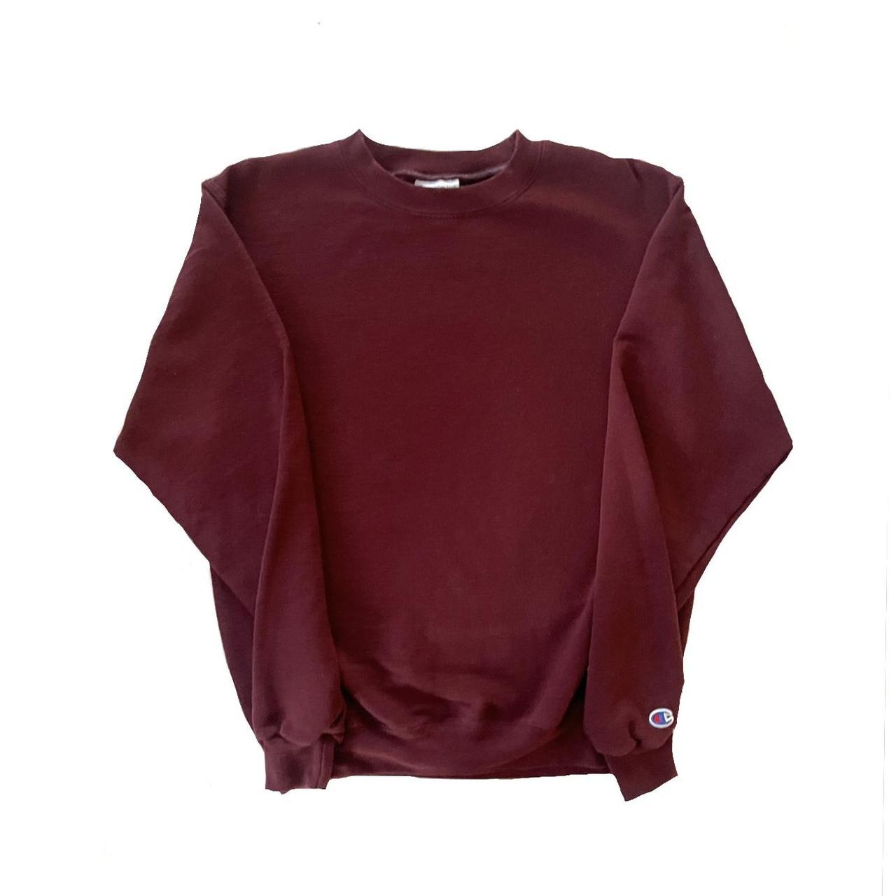 Champion maroon sale crewneck