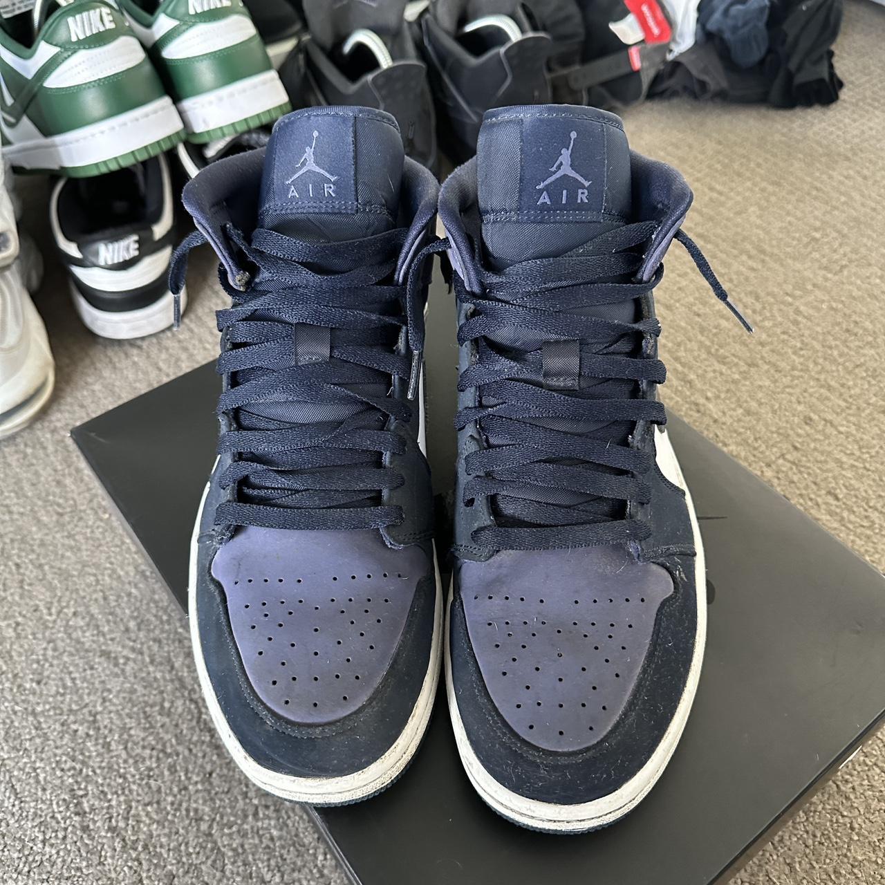jordan 1 high obsidian sanded purple