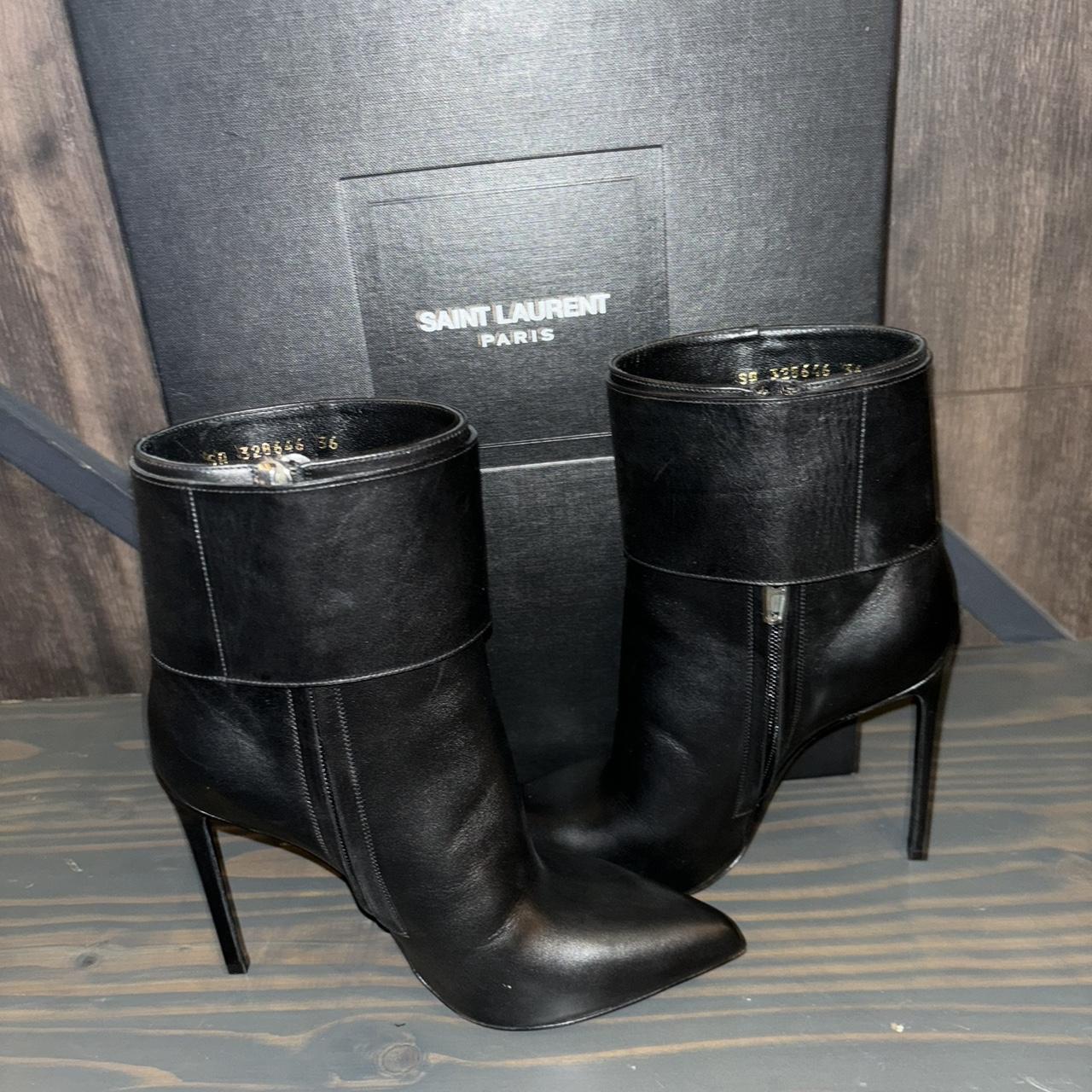 YSL seta Calf Nero 36 Retailed $995 like new - | Depop