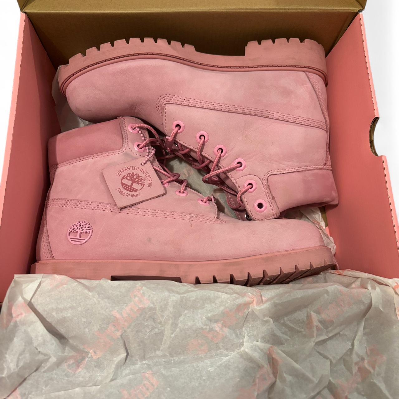 Timberland Women's Ankle Boots Pink US – Women's Timberland