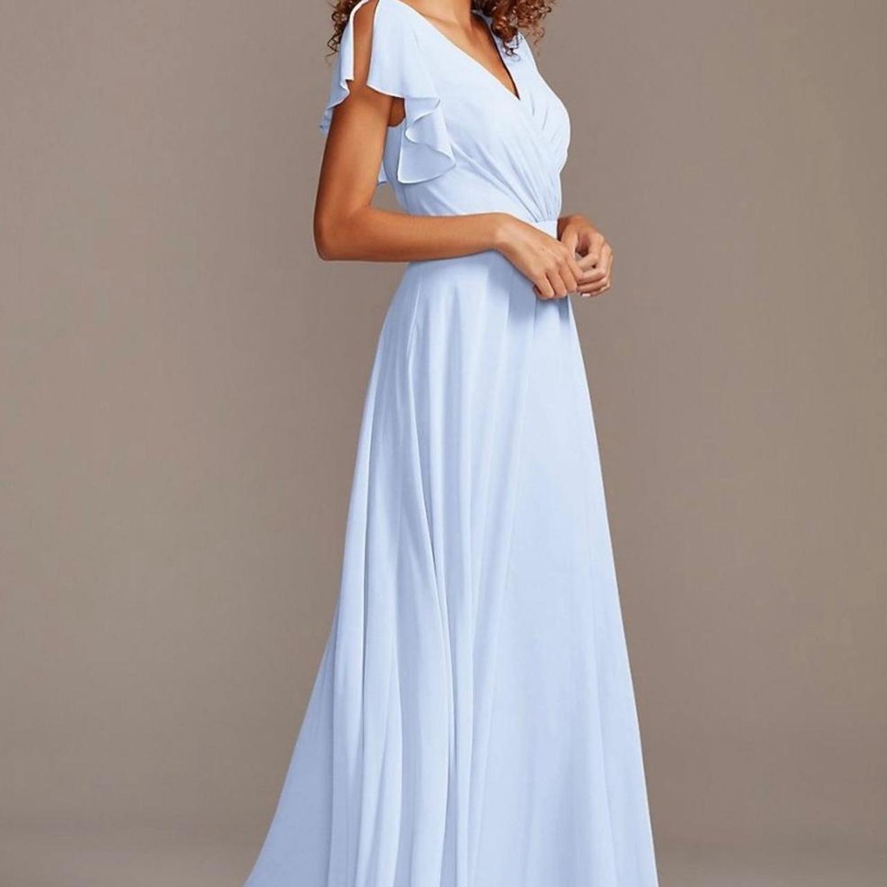 David's bridal clearance flutter sleeve bridesmaid