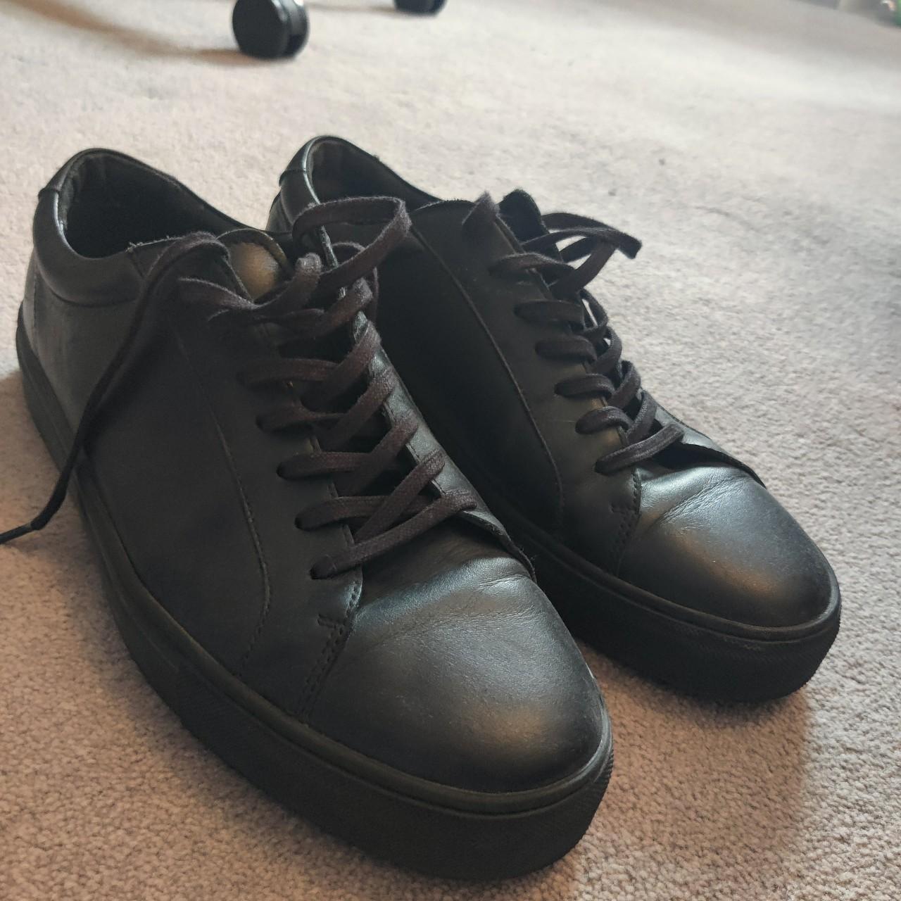 Uniform standard smart black trainers. Great... - Depop