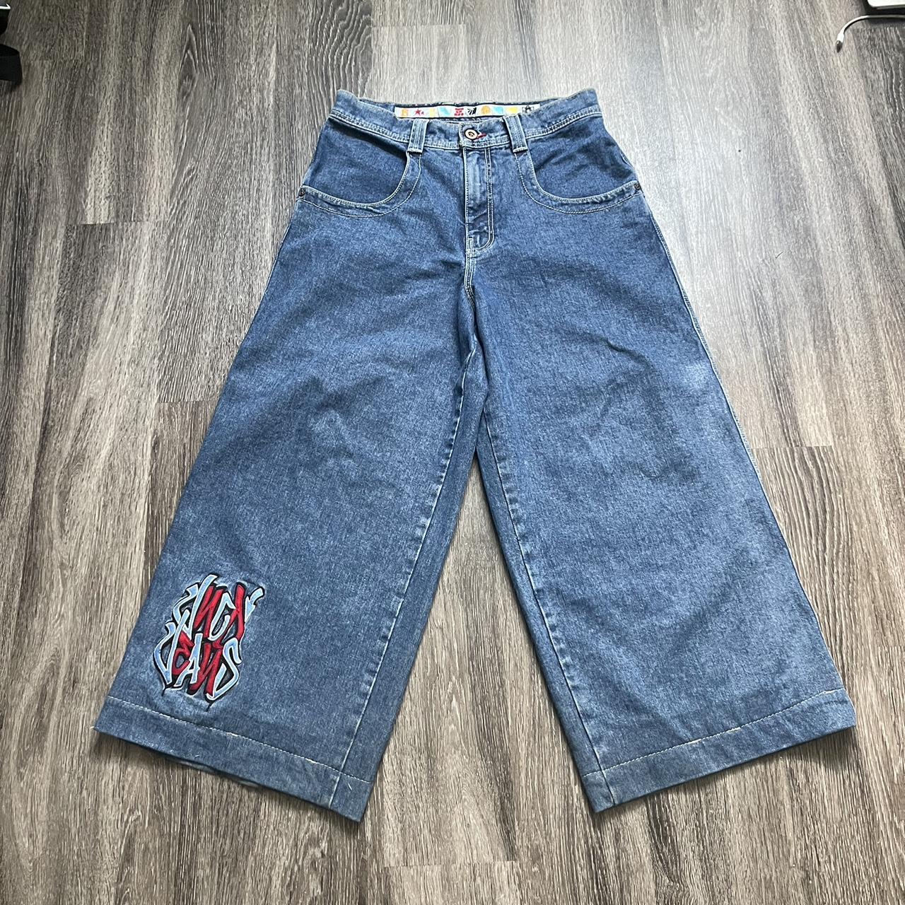 Very nice pair of JNCO Rollin’ 26” jeans :-) These... - Depop