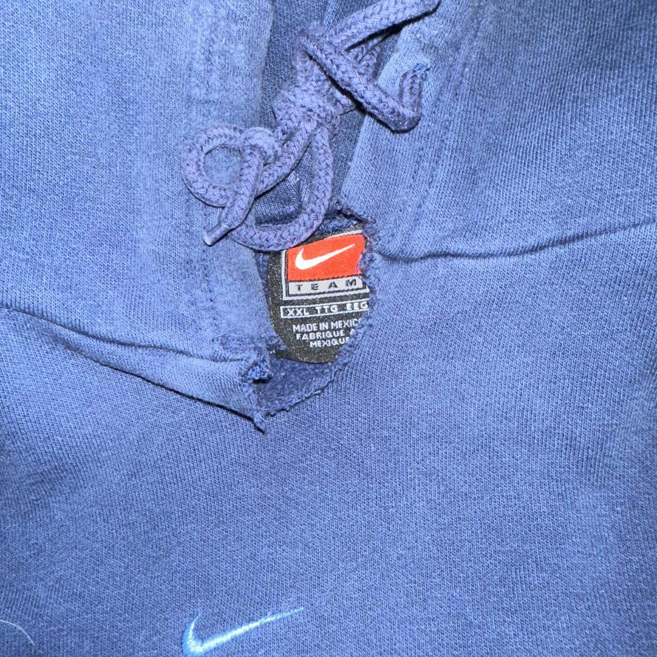 Vintage Nike Center Swoosh NY Yankees Hoodie 22 x - Depop