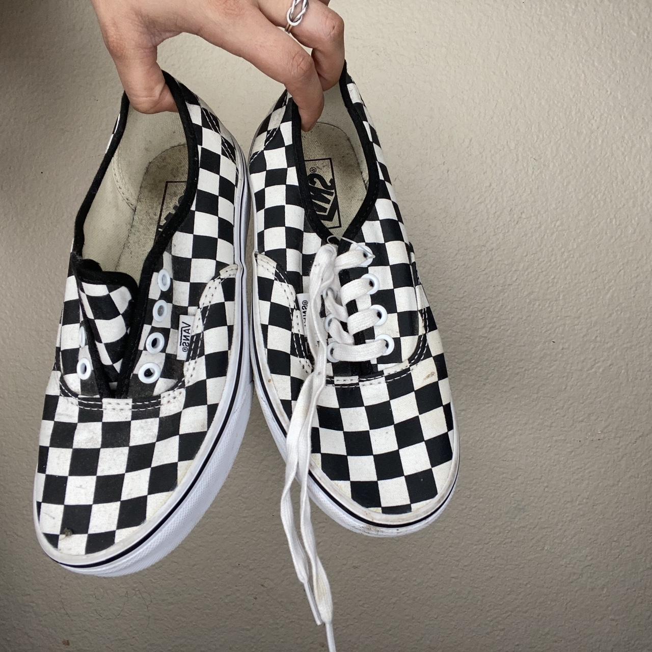 Dusty Ass Checkered Vans Bought Them 2018 Loved. Depop