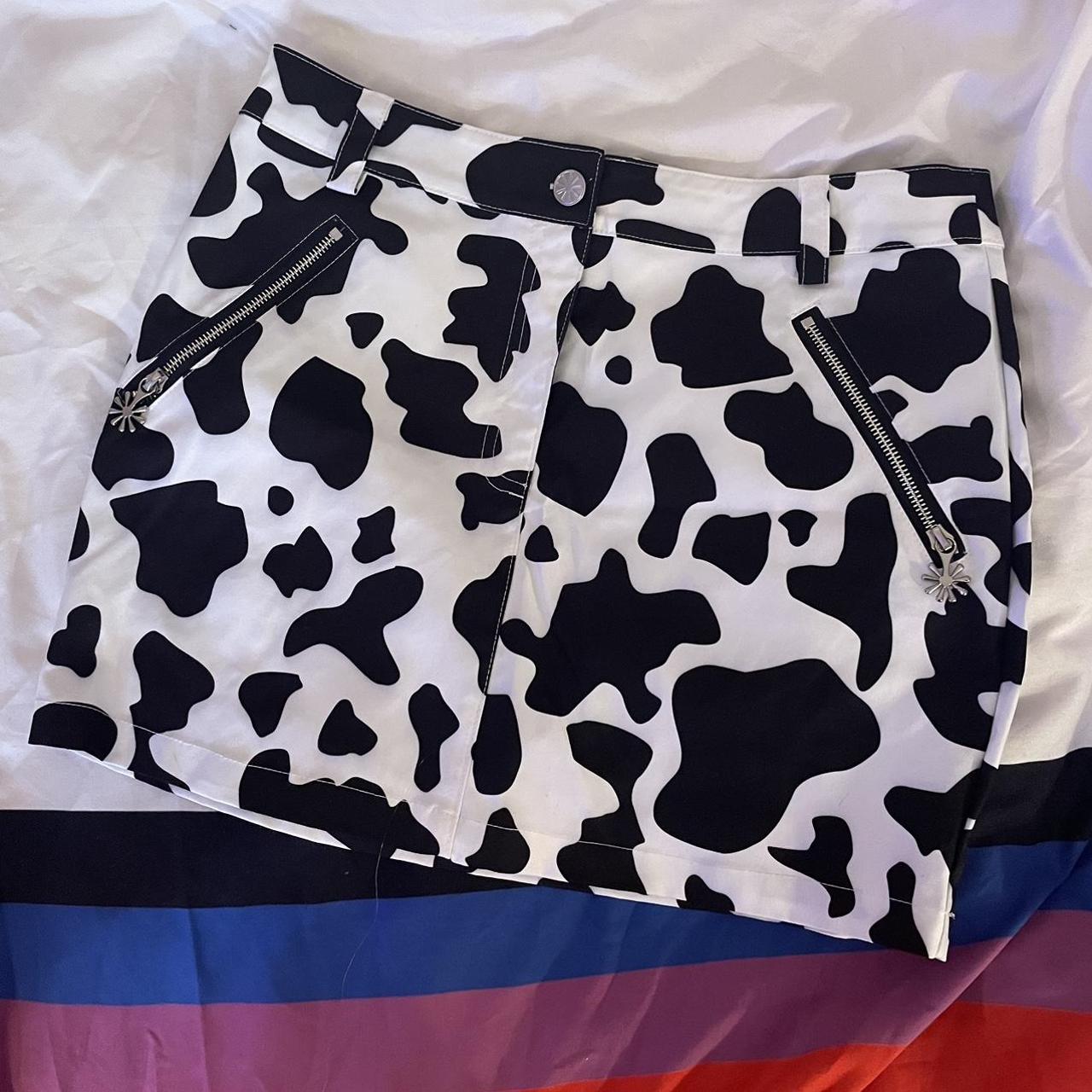 Delias cow 2025 print skirt