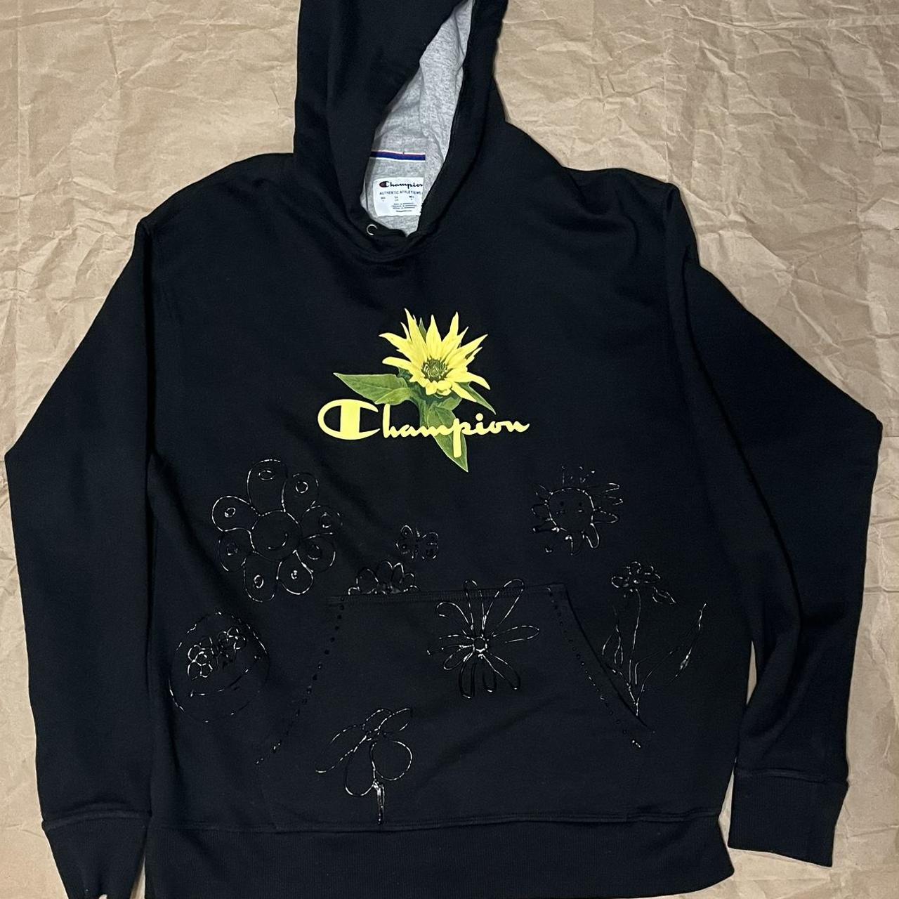 Champion store hoodie sunflower