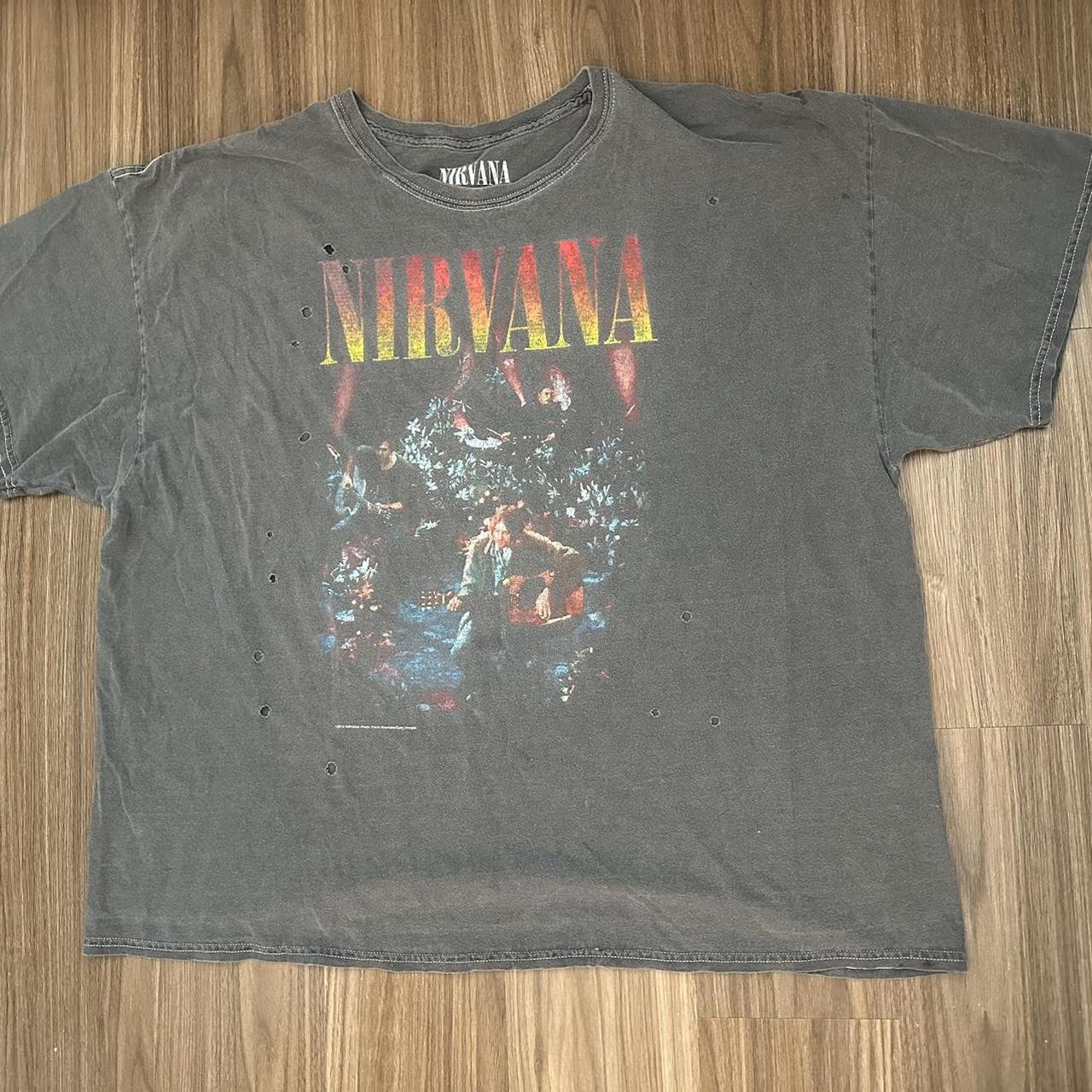 nirvana shirt urban outfitters