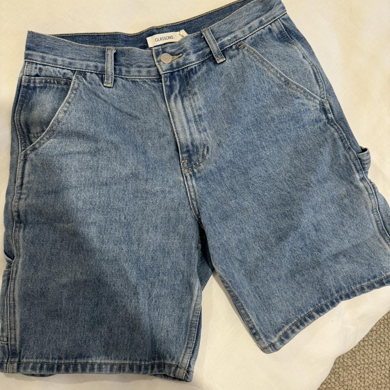 GLASSONS dark denim jorts size 8 - Depop