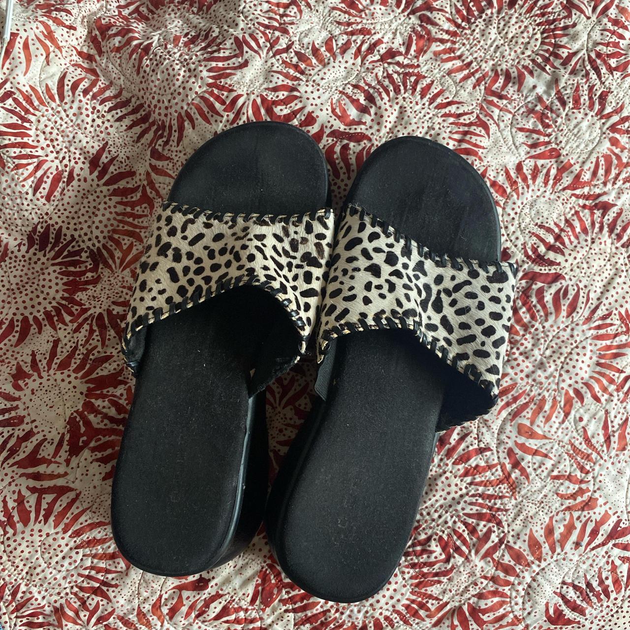 Roper Women's Slides - Multi/Black - US 8 – polka… - image 1