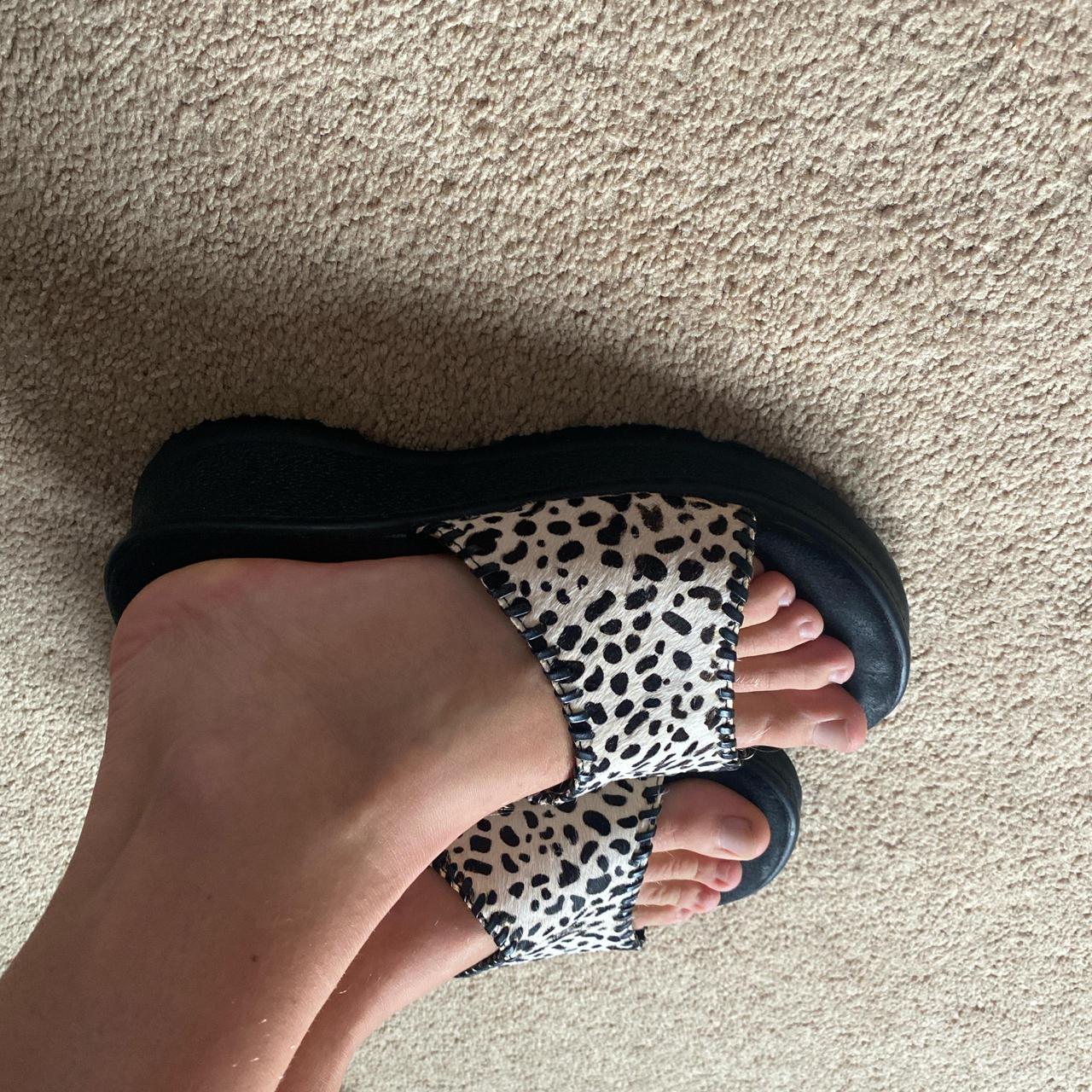 Roper Women's Slides - Multi/Black - US 8 – polka… - image 2