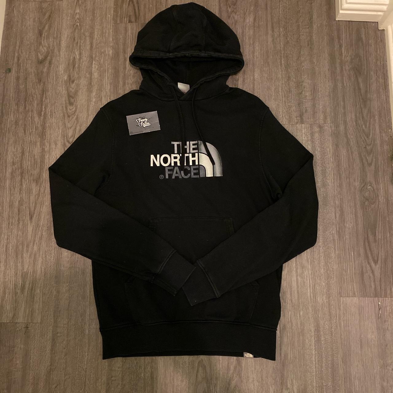 The North Face Mens Black Hoodie Depop